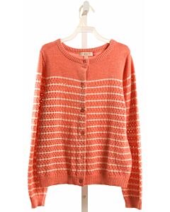 PINK CHICKEN  PINK EYELET   CARDIGAN