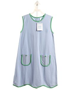BELLA BLISS  BLUE PIQUE   KNIT DRESS