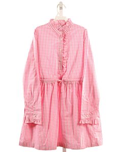 CPC  PINK  GINGHAM  DRESS WITH RUFFLE