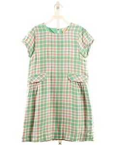 THE BEAUFORT BONNET COMPANY  MINT  PLAID  DRESS