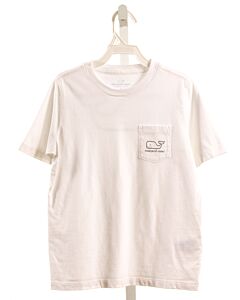 VINEYARD VINES  WHITE    T-SHIRT