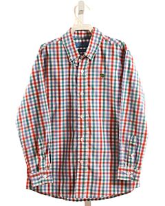 J. BAILEY  MULTI-COLOR  PLAID  DRESS SHIRT