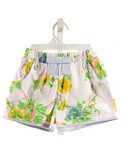 THE BEAUFORT BONNET COMPANY  WHITE  FLORAL  SHORTS WITH BOW