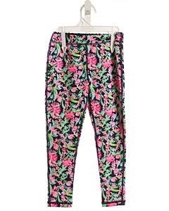 LILLY PULITZER  HOT PINK  FLORAL  LEGGINGS