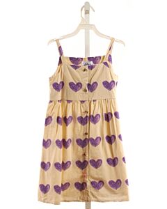 LOLA + THE BOYS  PURPLE  PRINT  DRESS