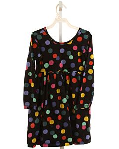 HANNA ANDERSSON  BLACK  POLKA DOT  KNIT DRESS
