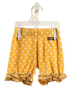 MATILDA JANE  YELLOW  POLKA DOT  SHORTS WITH RUFFLE