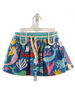 MINI BODEN  BLUE  PRINT  SKORT