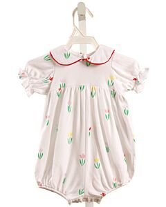 THE BEAUFORT BONNET COMPANY  WHITE  FLORAL  KNIT BUBBLE