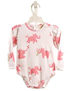 THE BEAUFORT BONNET COMPANY  PINK  PRINT  KNIT LS SHIRT