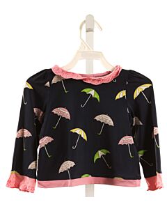 THE BEAUFORT BONNET COMPANY  NAVY    RASH GUARD WITH EYELET TRIM