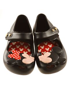 MINI MELISSA BLACK MARY JANES  *EUC SIZE TODDLER 5