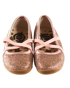 LIVIE & LUCA PINK MARY JANES *THIS ITEM IS GENTLY USED WITH MINOR SIGNS OF WEAR (FAINT STAINING ON STRAPS) *EUC SIZE TODDLER 7