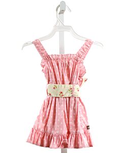 MATILDA JANE  PINK  POLKA DOT  SLEEVELESS SHIRT