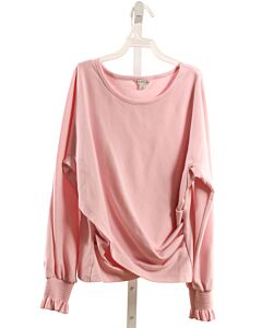 HABITUAL GIRL  PINK    KNIT LS SHIRT