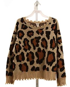 HAYDEN GIRLS  BROWN    SWEATER