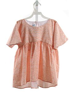 BELLA BLISS  ORANGE    SHIRT-SS