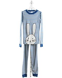 HANNA ANDERSSON  BLUE  STRIPED PRINTED DESIGN LOUNGEWEAR