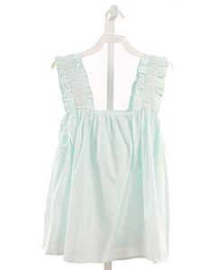 PLEAT.  AQUA    SLEEVELESS SHIRT