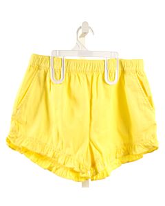 CREWCUTS  BRIGHT YELLOW    SHORTS WITH RUFFLE