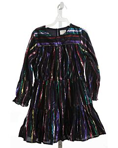 CREWCUTS  MULTI-COLOR  STRIPED  PARTY DRESS