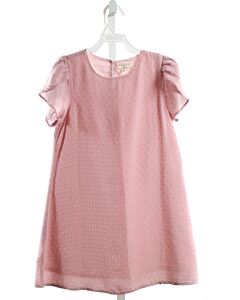 HAYDEN GIRLS  PINK SWISS DOT   DRESS