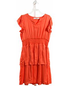 BROWN BOWEN COMPANY  ORANGE   SMOCKED DRESS