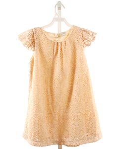 JUSBE  GOLD EYELET   PARTY DRESS