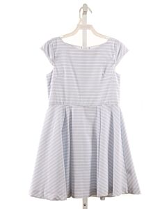 MARIA CASERO  LT BLUE  STRIPED  DRESS