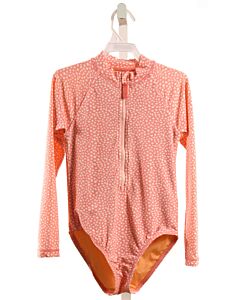 CREWCUTS  PINK  POLKA DOT  1-PIECE SWIMSUIT