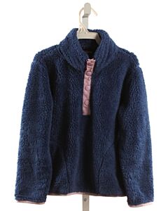 CREWCUTS  BLUE FLEECE   PULLOVER