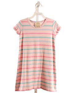 THE BEAUFORT BONNET COMPANY  PINK  STRIPED  KNIT DRESS