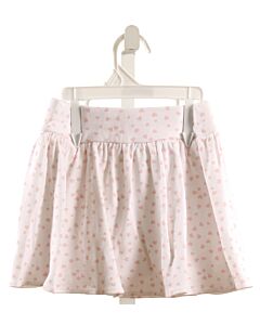 LUIGI  PINK KNIT  PRINTED DESIGN SKORT