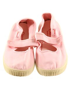 CIENTA PINK SHOES *SIZE 34 RUNS LIKE SIZE 3 *THIS ITEM IS GENTLY USED WITH MINOR SIGNS OF WEAR (MINOR STAINING COULD POSSIBLY BE WASHED) *EUC SIZE CHILD 4