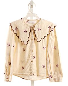 ZARA  CREAM    DRESS SHIRT