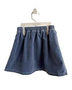 NO TAG  BLUE VELOUR   SKIRT