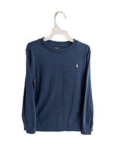 POLO BY RALPH LAUREN  BLUE    KNIT LS SHIRT