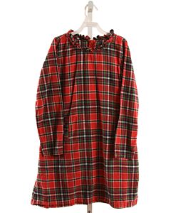 BELLA BLISS  RED  PLAID  DRESS