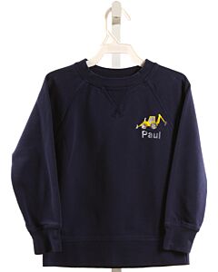 HANNA ANDERSSON  NAVY   EMBROIDERED PULLOVER