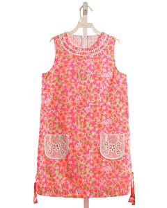 LILLY PULITZER  HOT PINK  FLORAL  DRESS