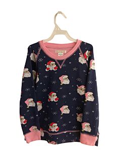 THE BEAUFORT BONNET COMPANY  BLUE   PRINTED DESIGN PULLOVER