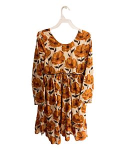 PINK CHICKEN  MUSTARD  FLORAL  DRESS