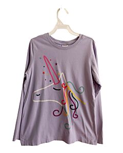 HANNA ANDERSSON  PURPLE   PRINTED DESIGN KNIT LS SHIRT