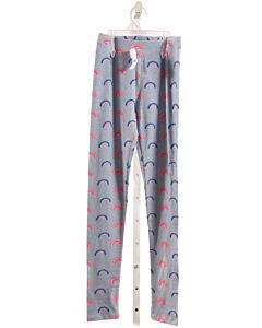 CREWCUTS  BLUE KNIT  PRINTED DESIGN LEGGINGS