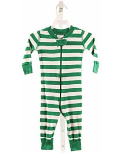 HANNA ANDERSSON  GREEN  STRIPED  LAYETTE