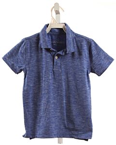 CREWCUTS  BLUE    KNIT SS SHIRT