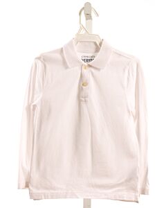 CREWCUTS  WHITE    KNIT LS SHIRT