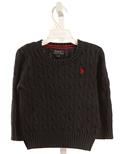 POLO BY RALPH LAUREN  NAVY    SWEATER