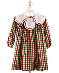 CECIL & LOU  MULTI-COLOR  PLAID  DRESS