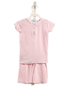 BELLA BLISS  LT PINK    LOUNGEWEAR WITH RUFFLE